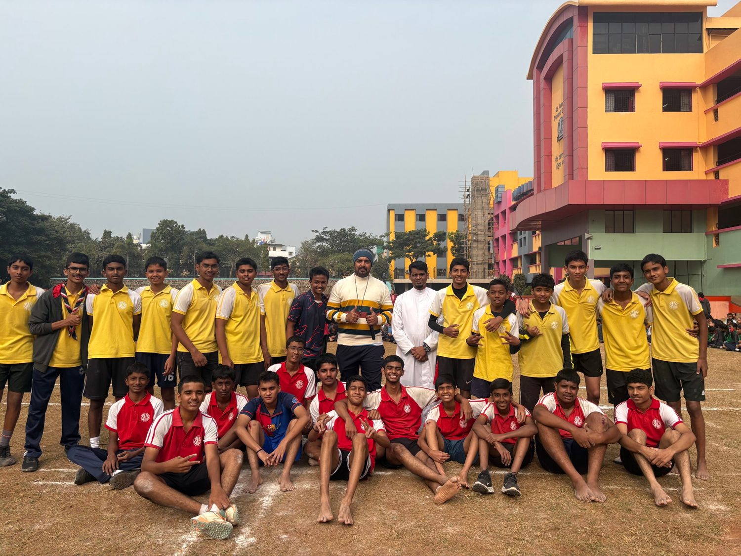 Sports Team, Field Ready — Sports at St. Arnold's Central School